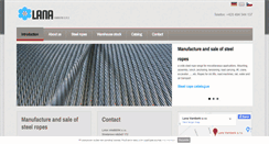 Desktop Screenshot of lana-vamberk.cz